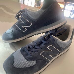 Size 14 Men’s New Balance 574 - Denim Blue - barely worn